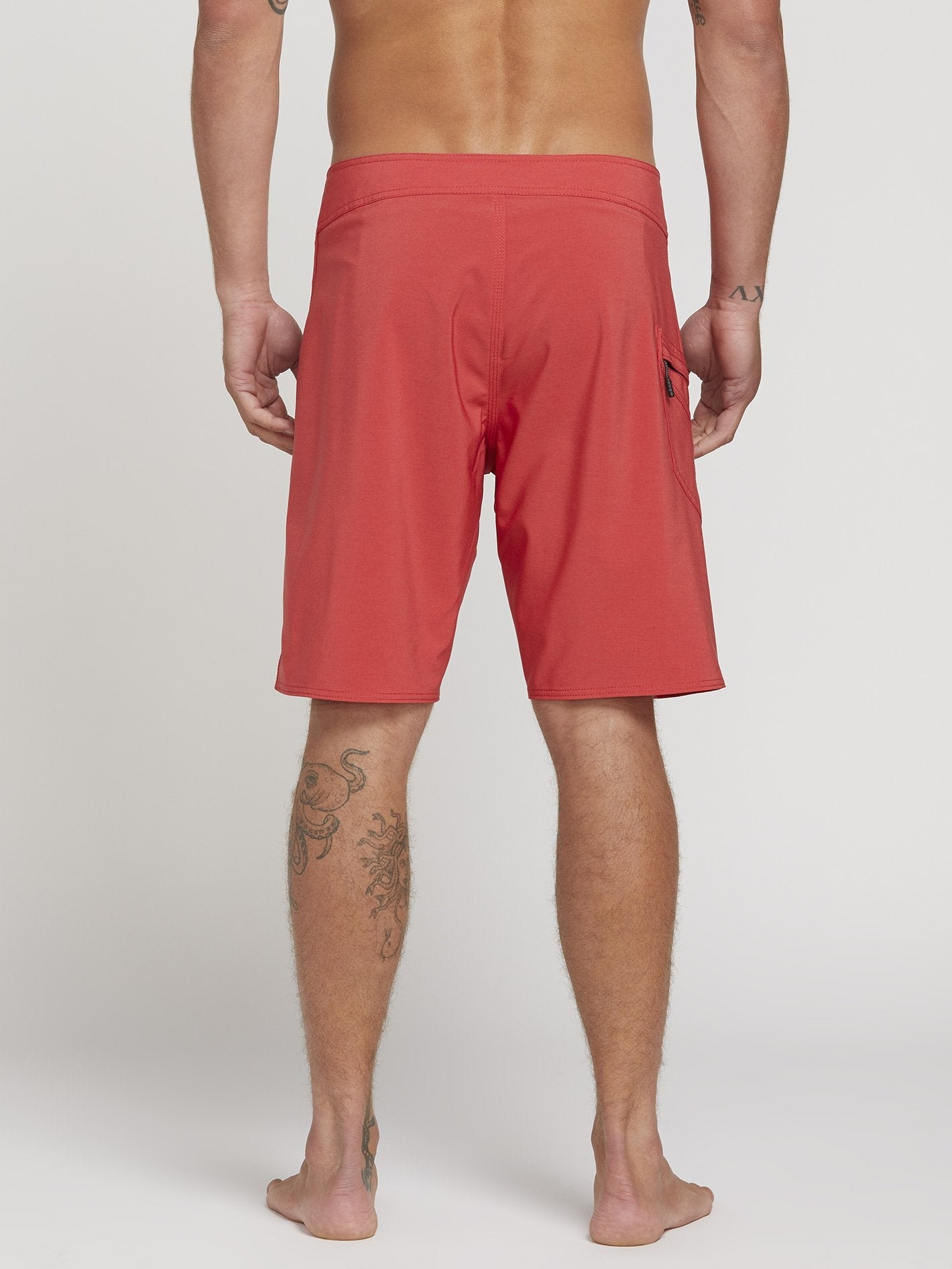 Boardshort Lido Solid Mod 20" - Motorhead Red