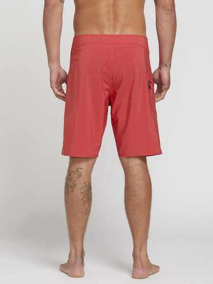 Boardshort Lido Solid Mod 20" - Motorhead Red