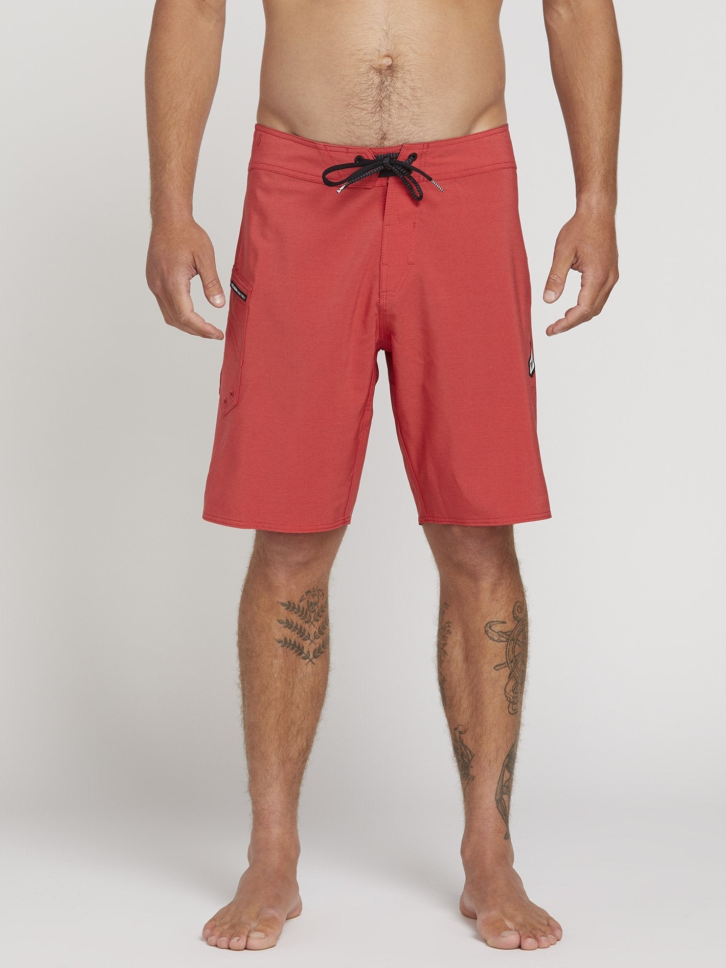 Boardshort Lido Solid Mod 20" - Motorhead Red