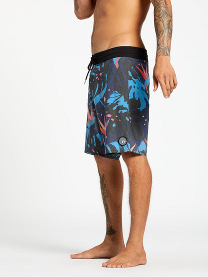 Mentawais Stoney 18" Boardshorts - BLACK
