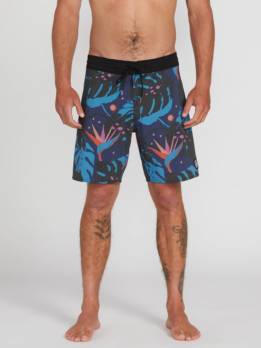 Mentawais Stoney 18" Boardshorts - SCHWARZ