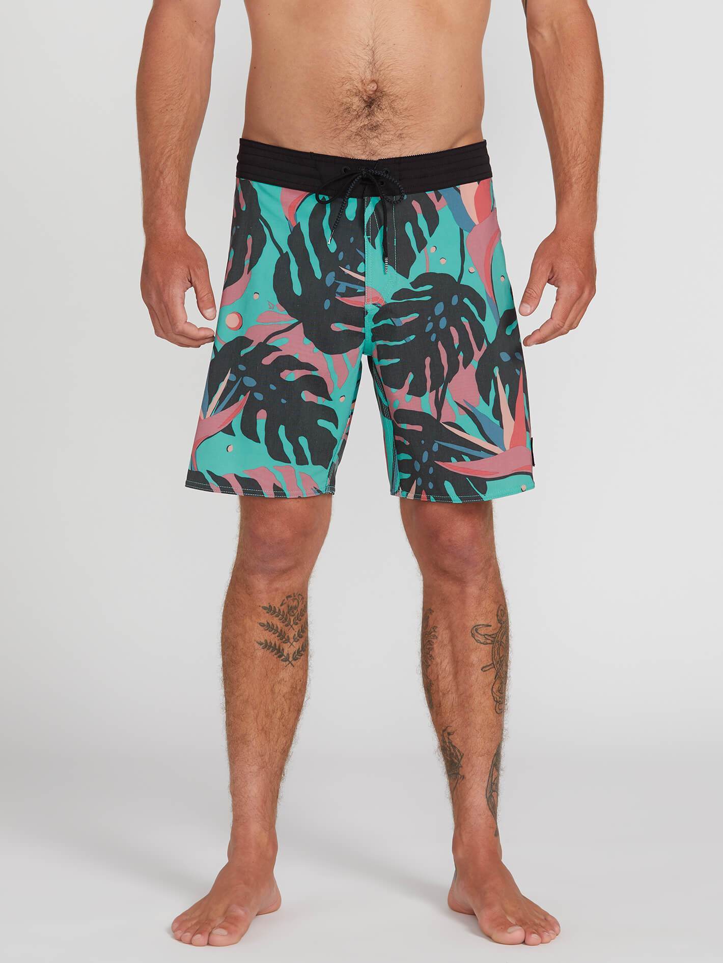 Mentawais Stoney 18" Boardshort - MYSTO GREEN