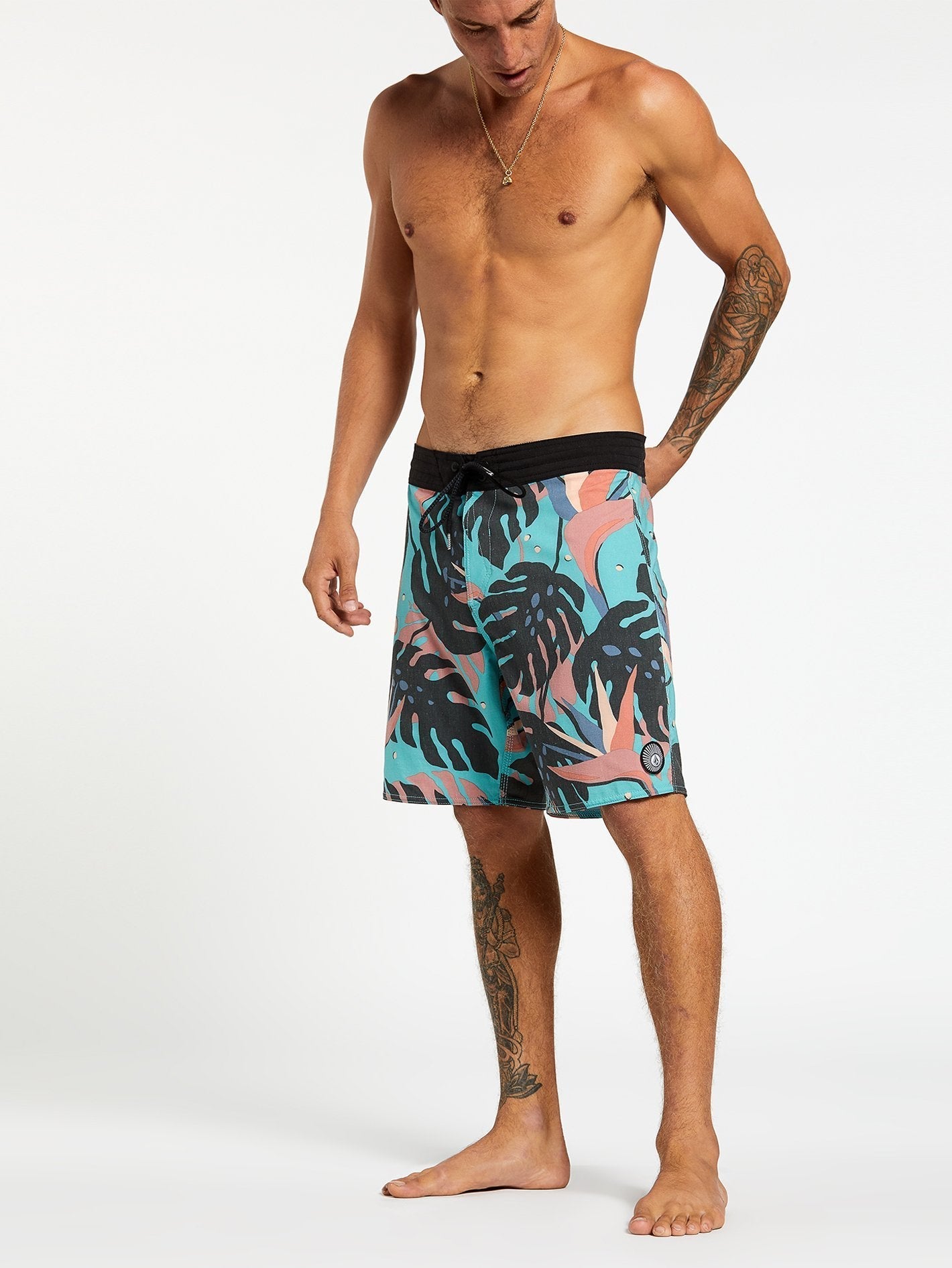 Mentawais Stoney 18" Boardshort - MYSTO GREEN
