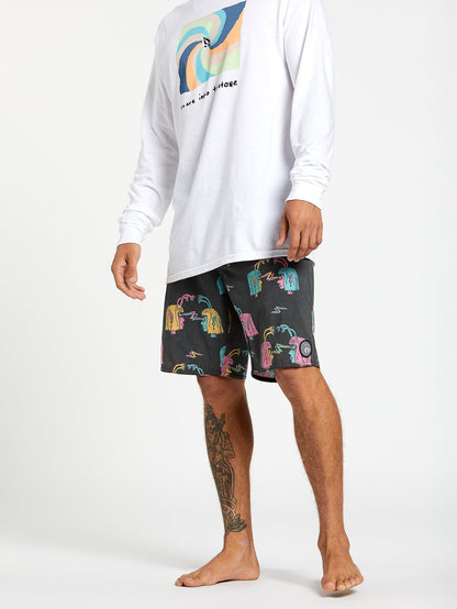 Alienated Stoney 19" Boardshorts - BLACK
