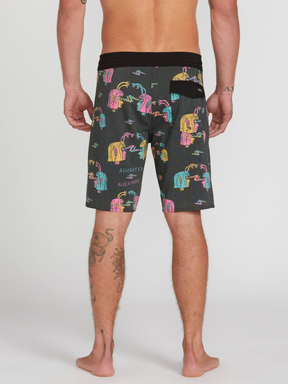 Alienated Stoney 19" Boardshorts - BLACK