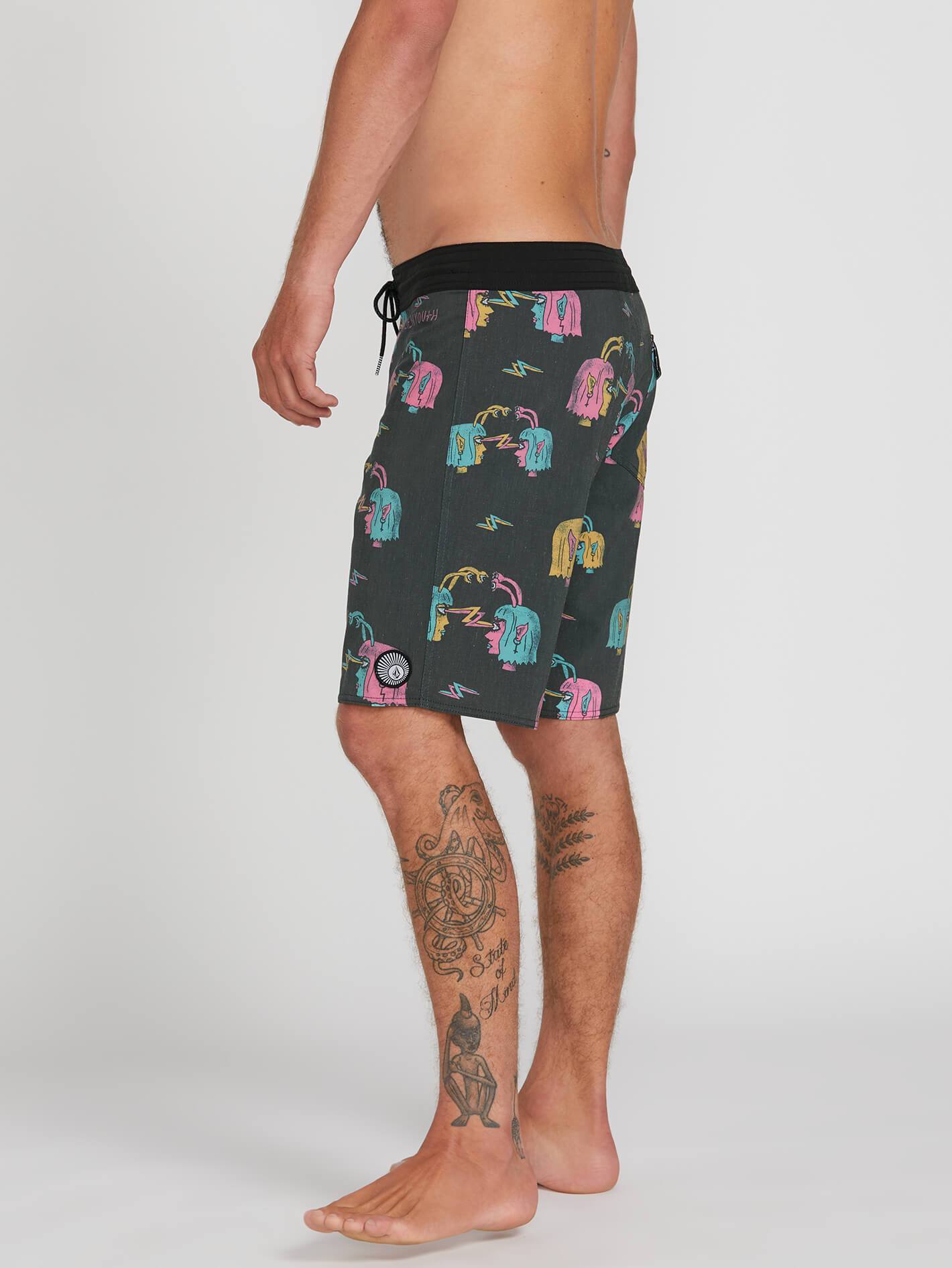 Alienated Stoney 19" Boardshorts - BLACK
