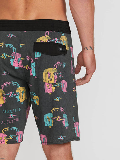 Alienated Stoney 19" Boardshorts - BLACK