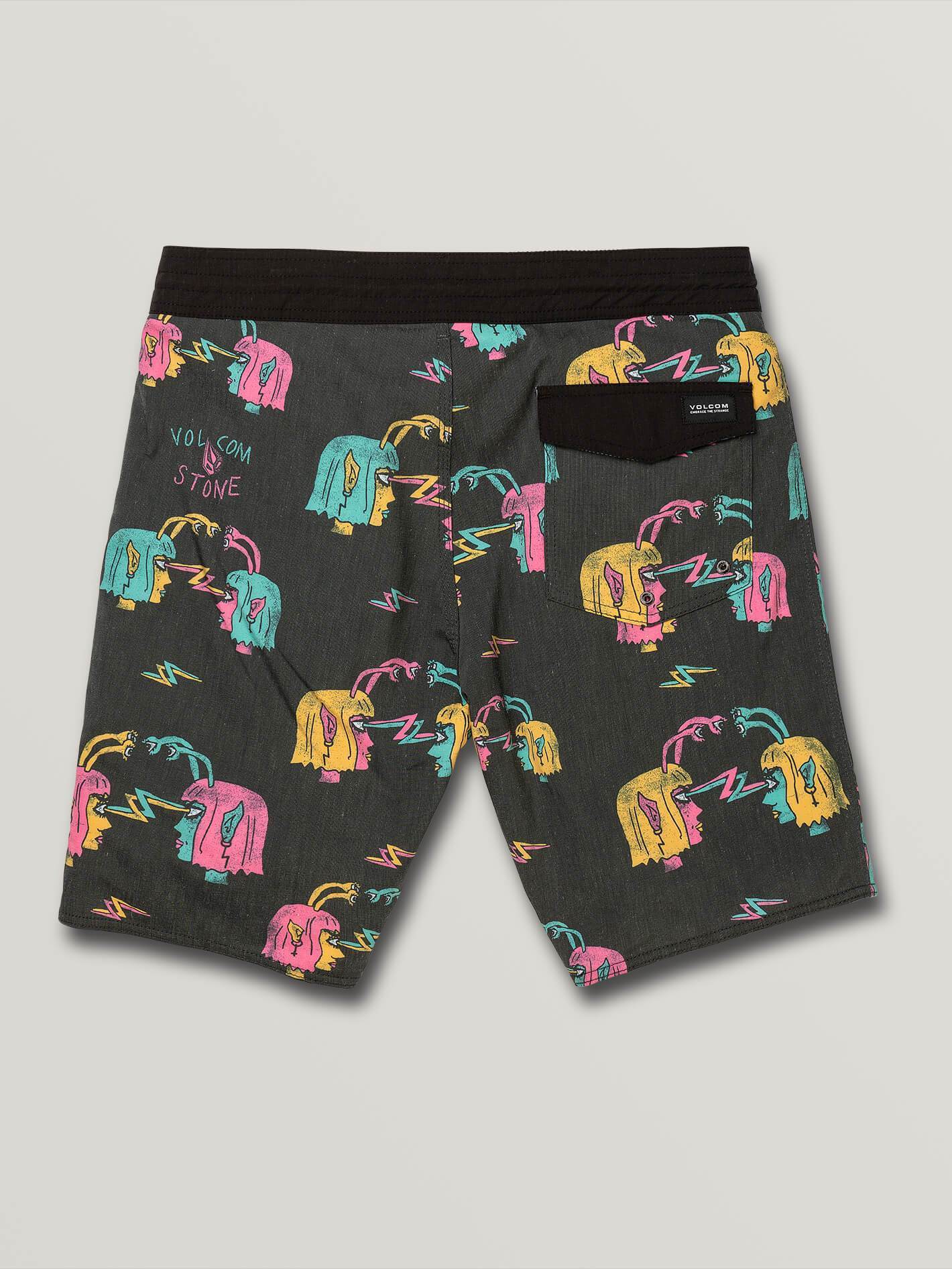 Alienated Stoney 19" Boardshorts - BLACK