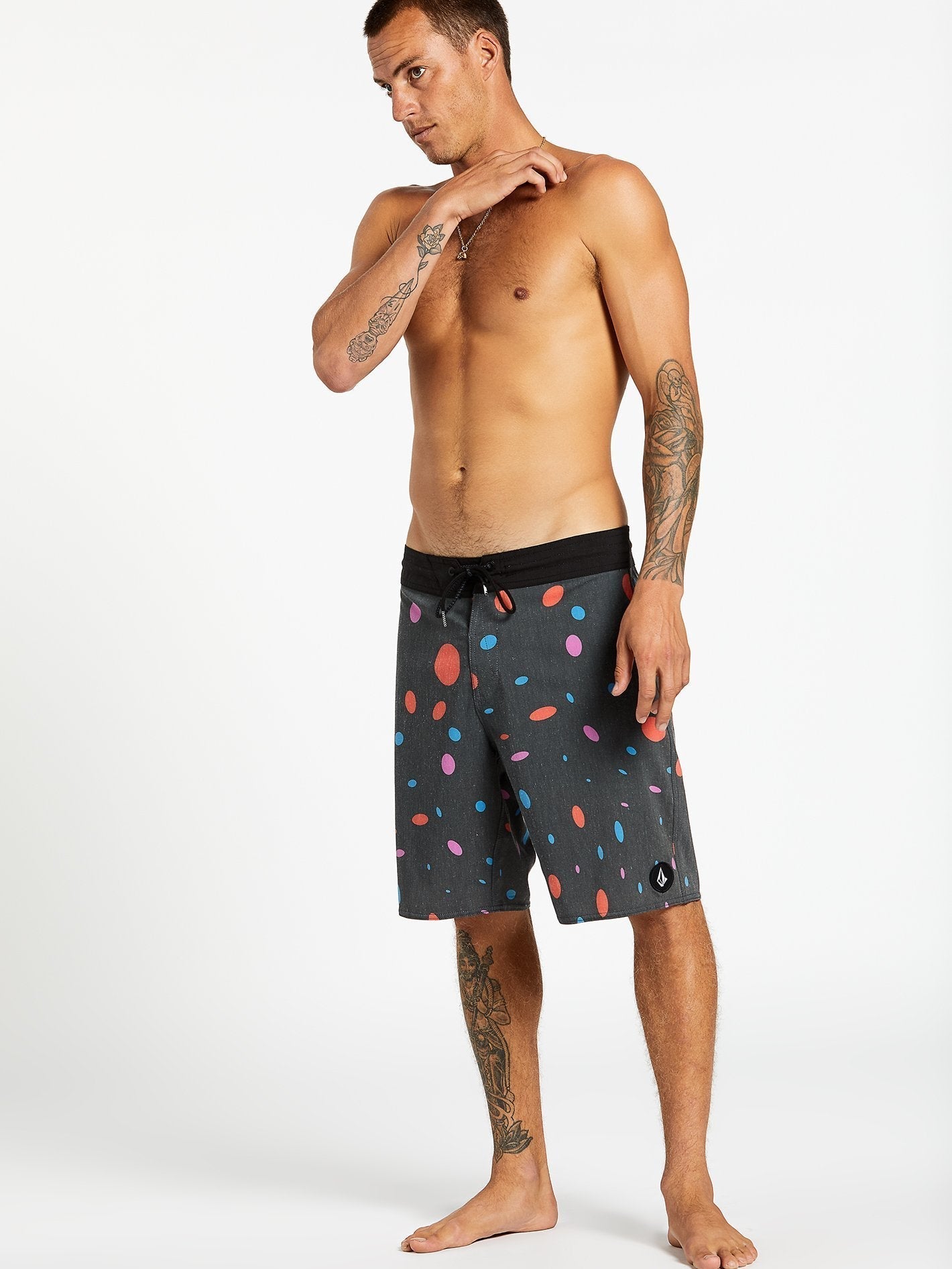 Pseudo Stoney 19" Boardshorts - SCHWARZ