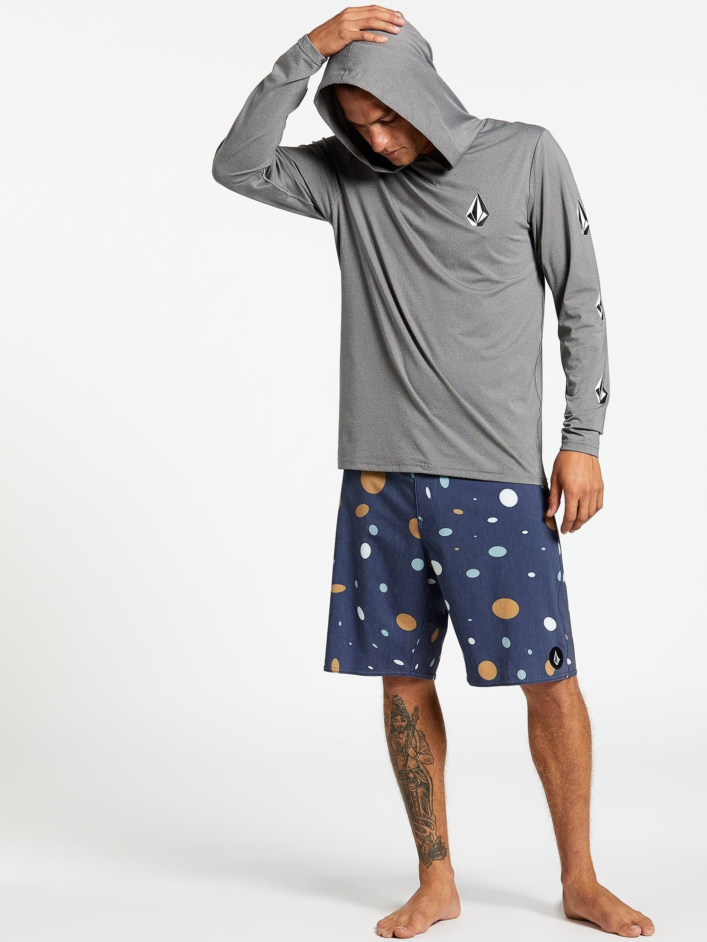 Boardshort Pseudo Stoney 19" - NAVY