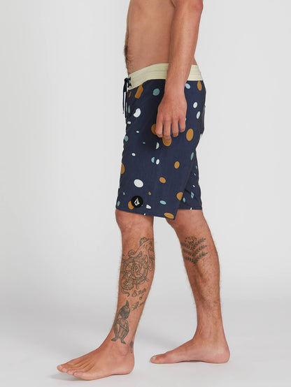Boardshort Pseudo Stoney 19" - NAVY