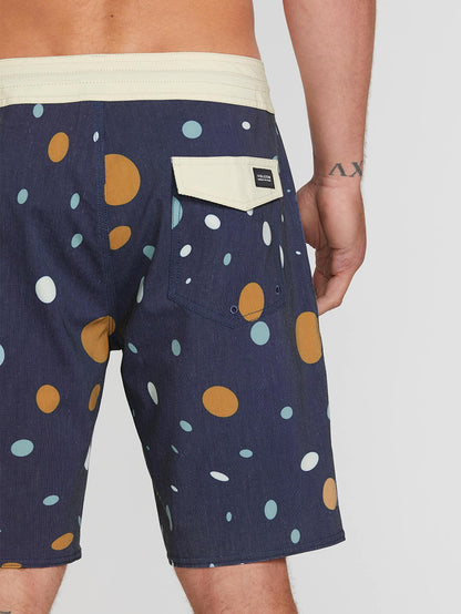 Boardshort Pseudo Stoney 19" - NAVY