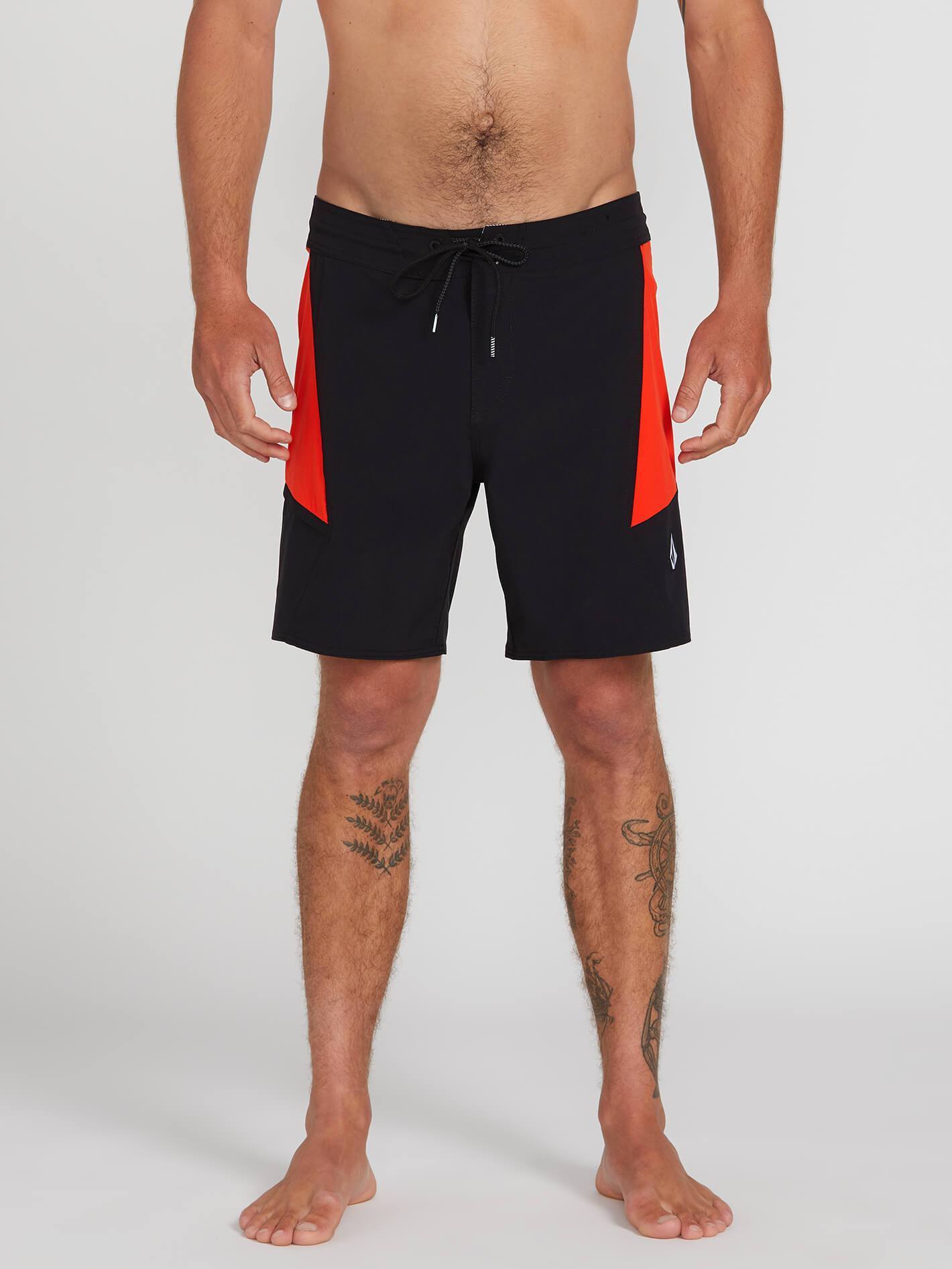Boardshort Stained Glss Stny 18" - BLACK