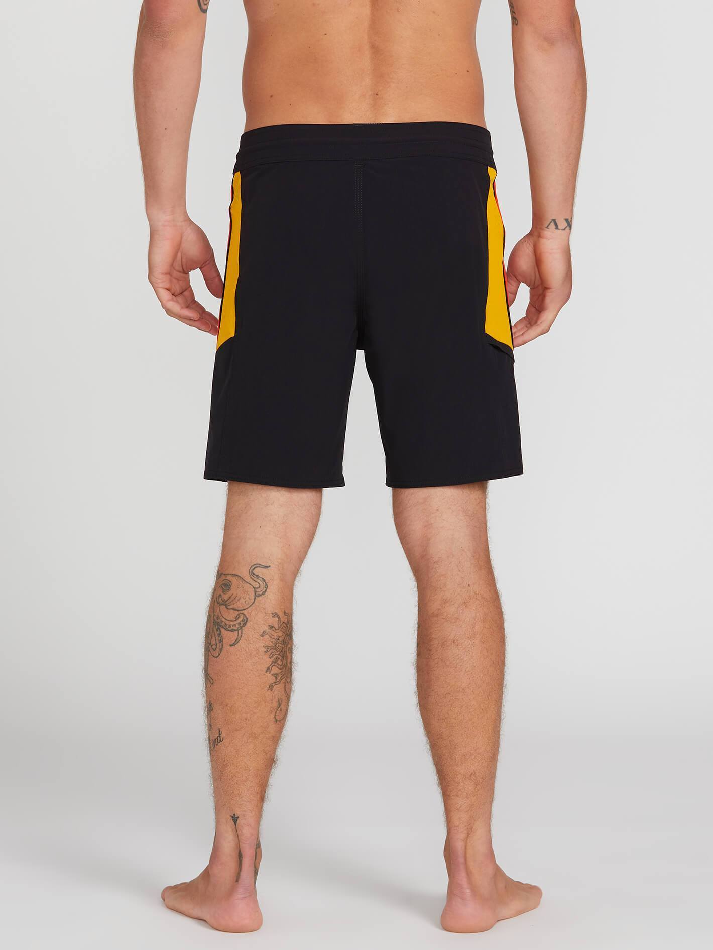 Boardshort Stained Glss Stny 18" - BLACK