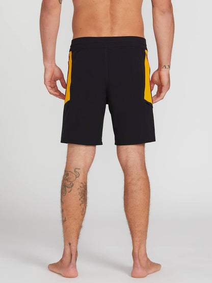 Boardshort Stained Glss Stny 18" - BLACK