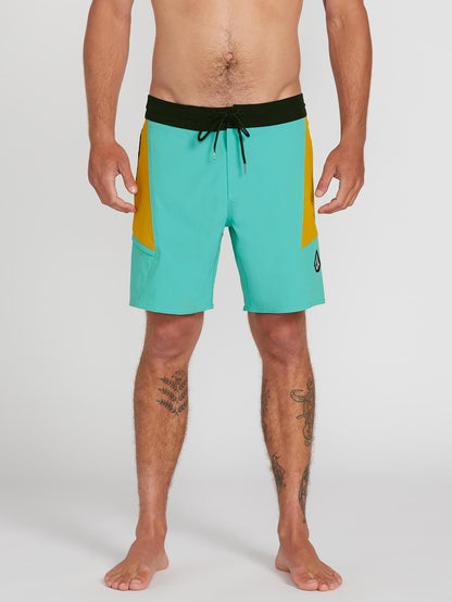Stained Glss Stny 18" Boardshort - MYSTO GREEN