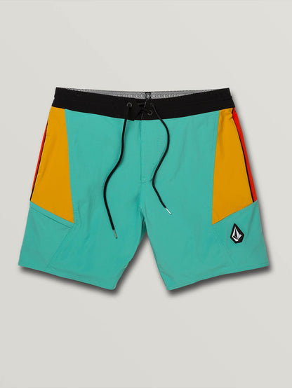 Stained Glss Stny 18" Boardshort - MYSTO GREEN