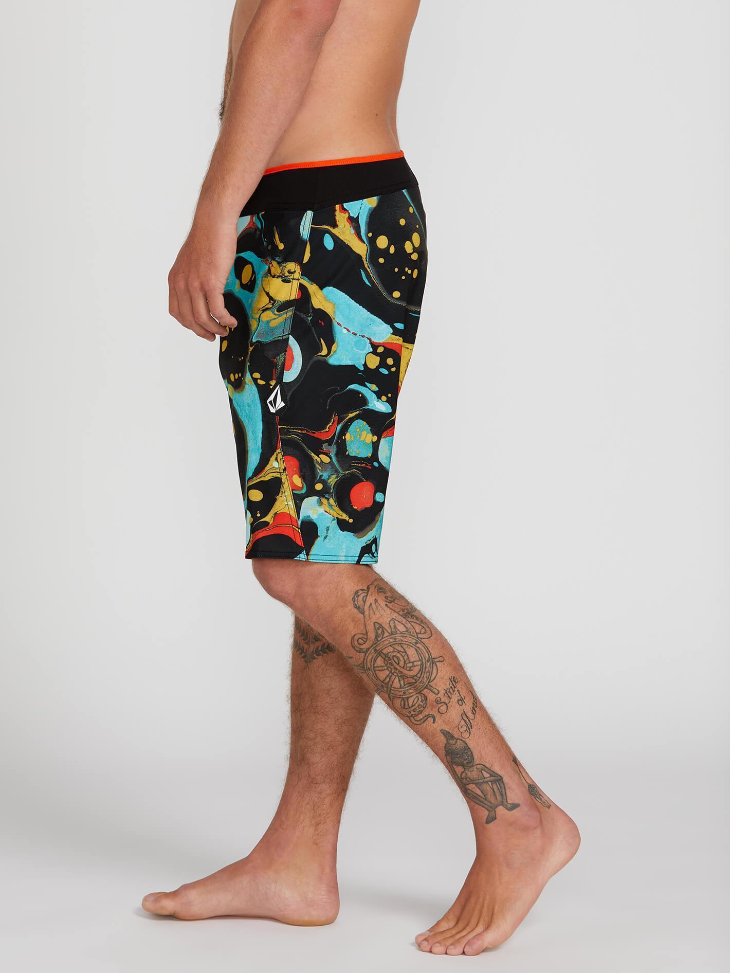 Boardshort Stone Plus Mod 20" - BLACK