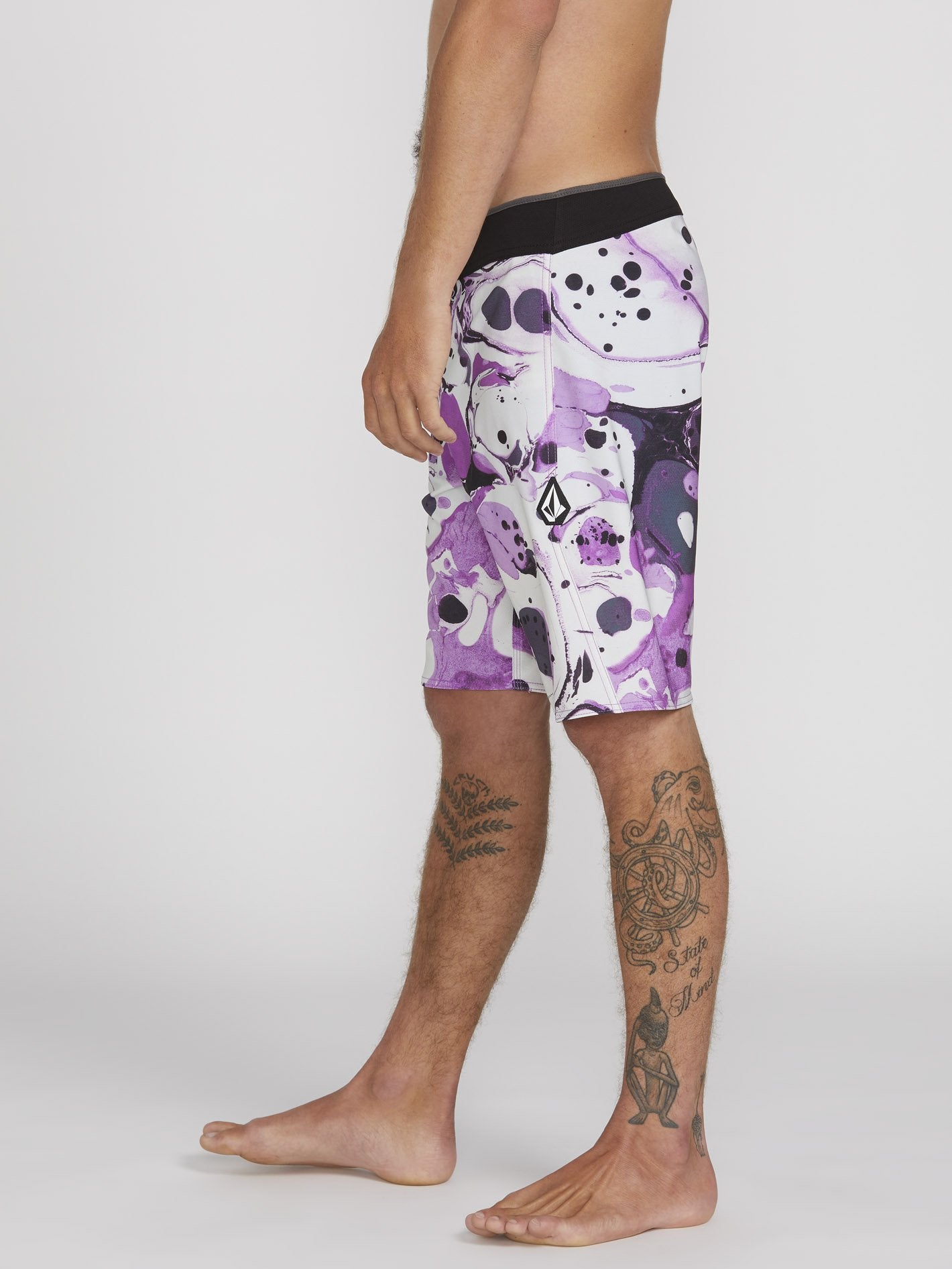 Stone Plus Mod 20" Boardshorts - LILAC