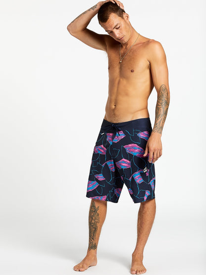 Secret Leaf Mod 20" Boardshorts - NAVY