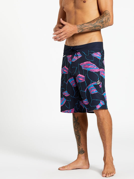 Secret Leaf Mod 20" Boardshorts - MARINEBLAU