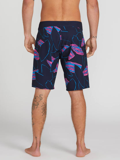 Secret Leaf Mod 20" Boardshorts - NAVY