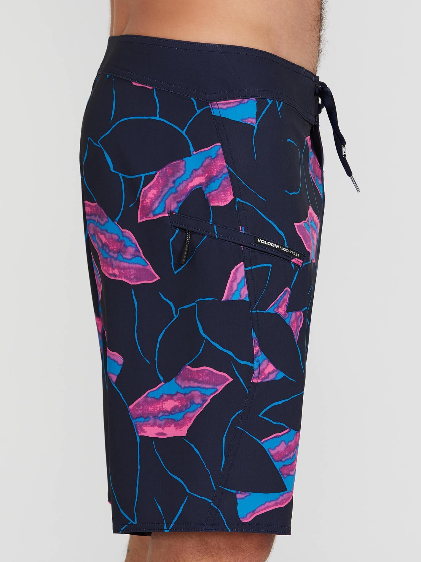 Secret Leaf Mod 20" Boardshorts - NAVY