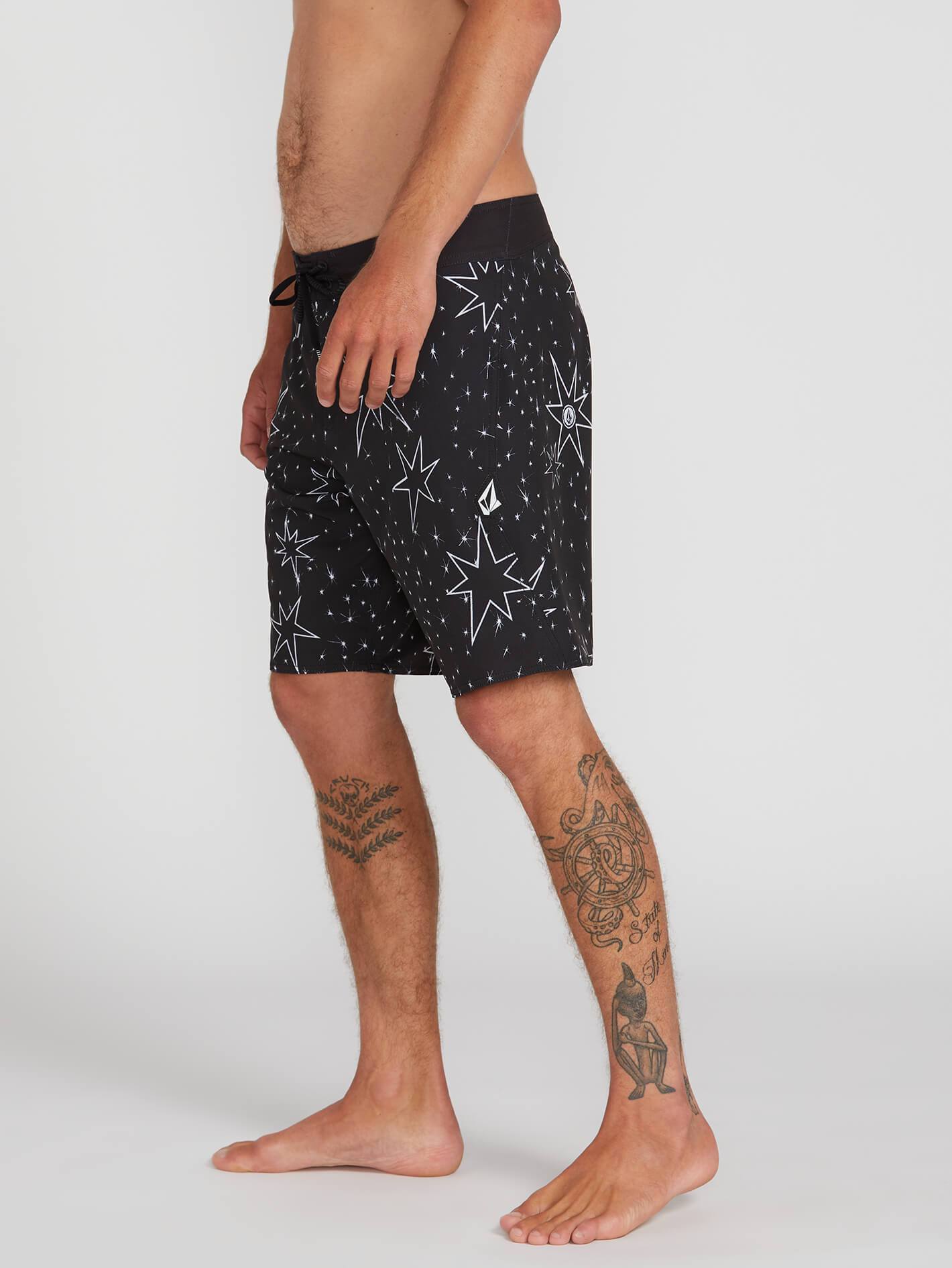 Luminator Mod Boardshorts - BLACK