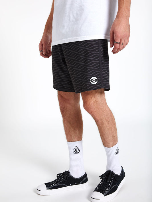 Levstone Vibes Mod Boardshorts - SCHWARZ