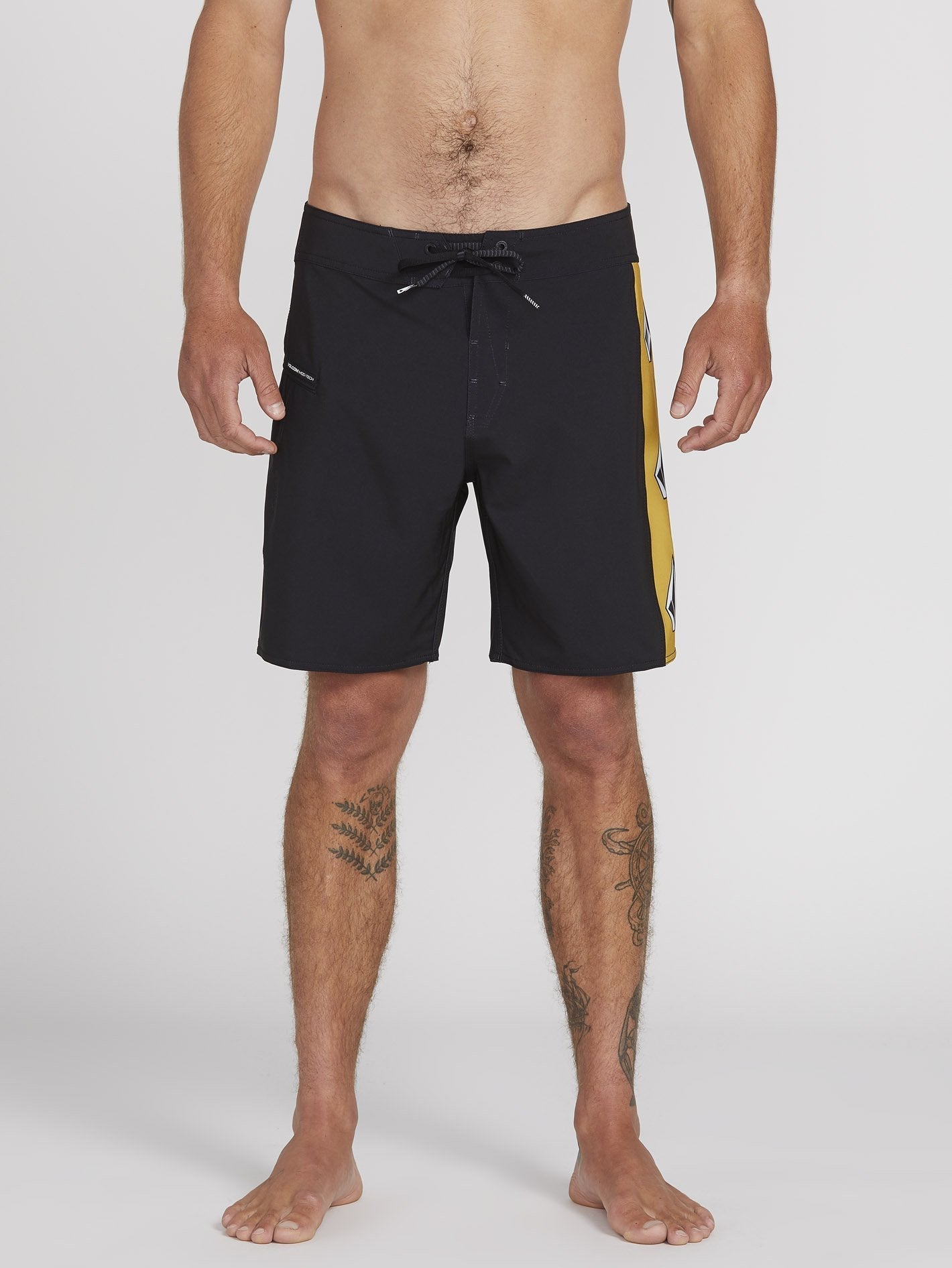 Boardshort Deadly Stones Mod 18" - BLACK