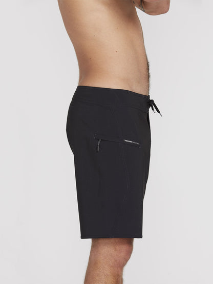 Boardshort Deadly Stones Mod 18" - BLACK