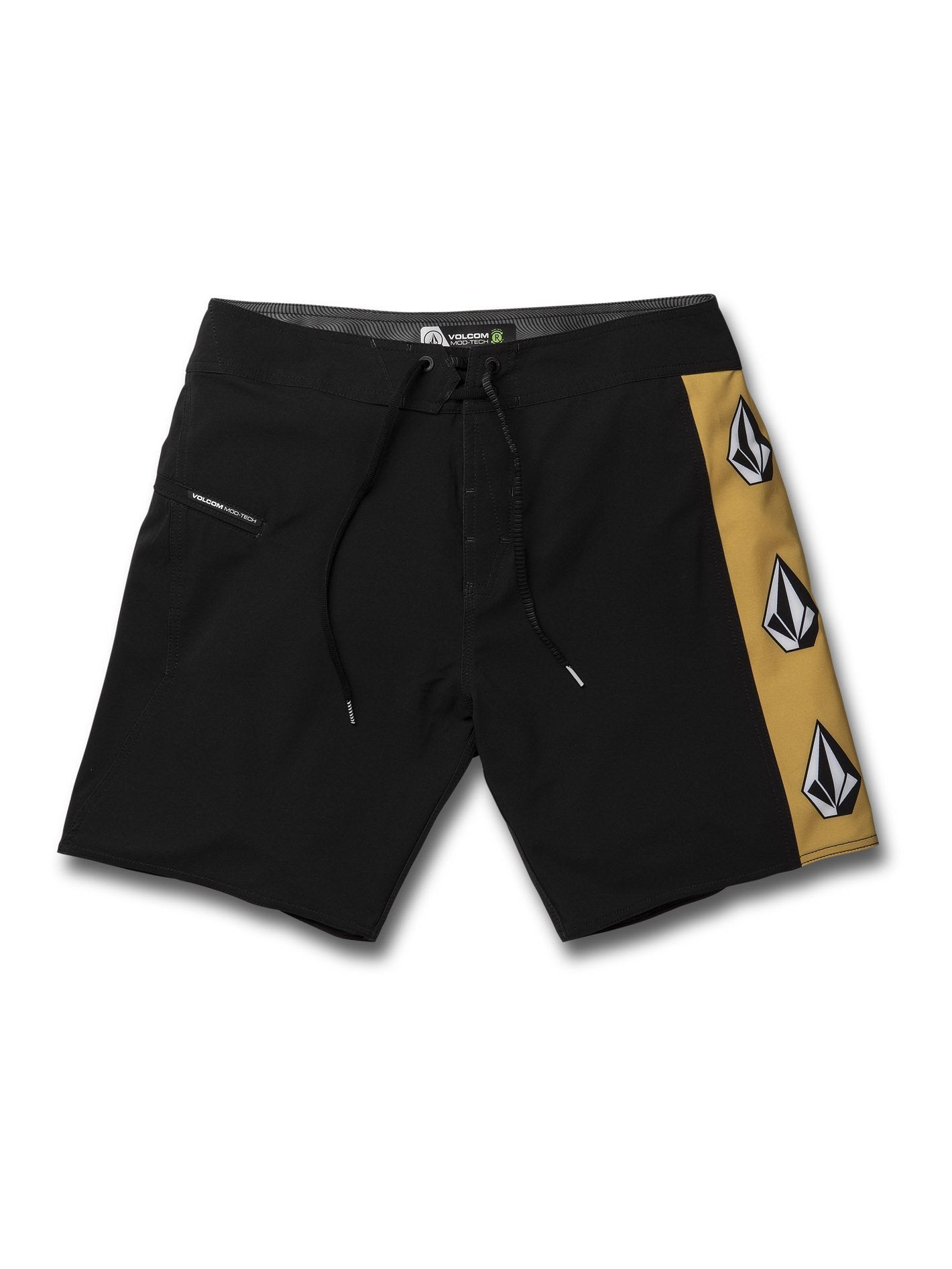 Boardshort Deadly Stones Mod 18" - BLACK
