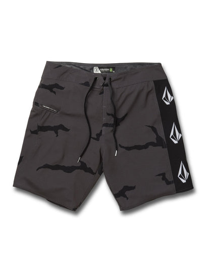 Boardshort Deadly Stones Mod 18" - DARK CHARCOAL
