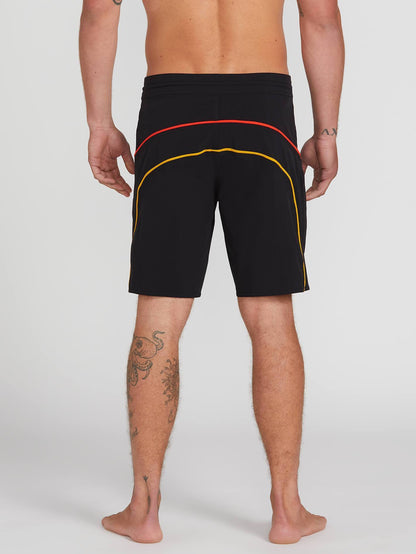 Rainbow Bridge Stny 19" Boardshorts - SCHWARZ
