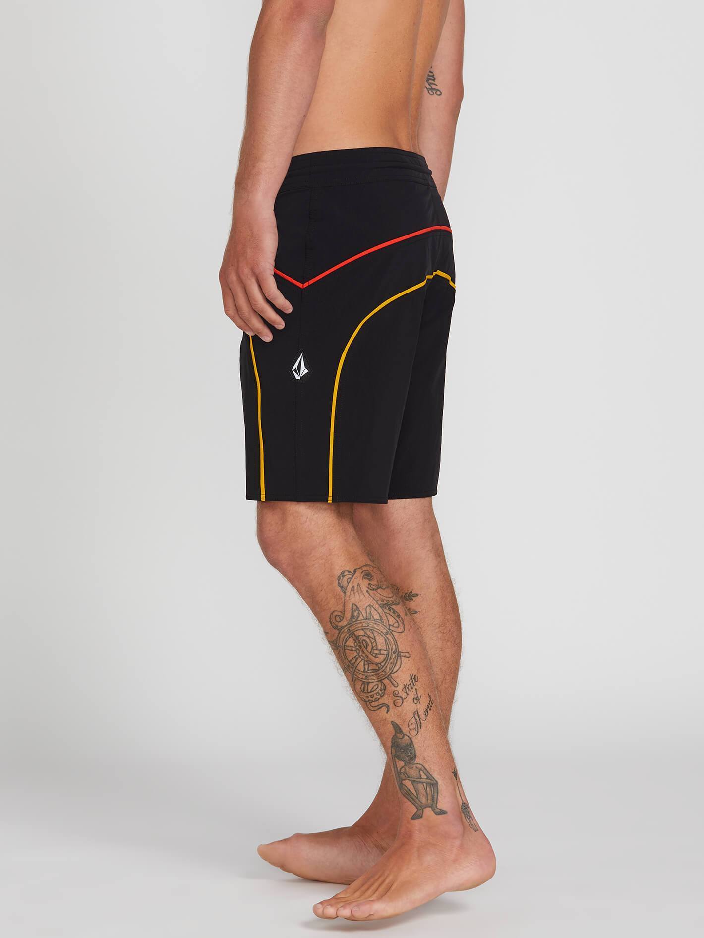 Rainbow Bridge Stny 19" Boardshorts - SCHWARZ