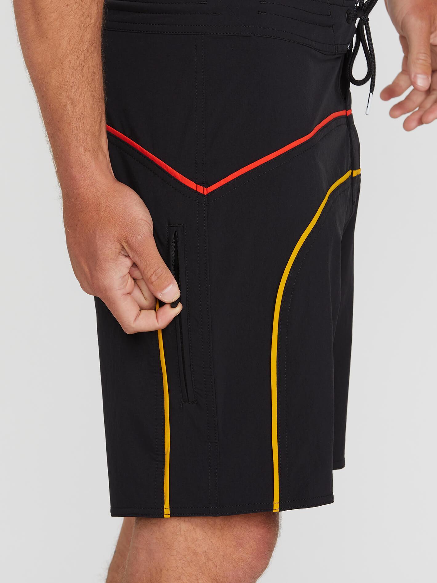 Rainbow Bridge Stny 19" Boardshorts - SCHWARZ