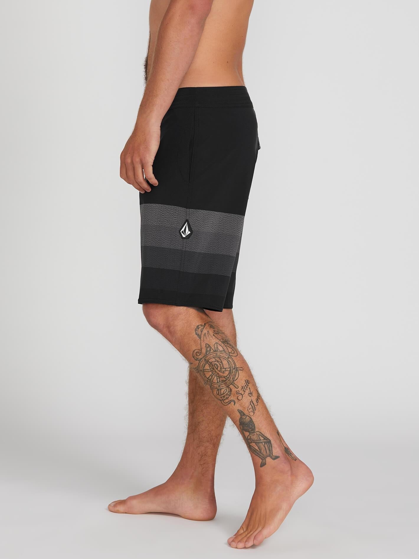 Quarta Static Stoney Boarshort - SCHWARZ