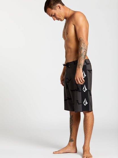 Boardshort Deadly Stones Mod 20" - DARK CHARCOAL