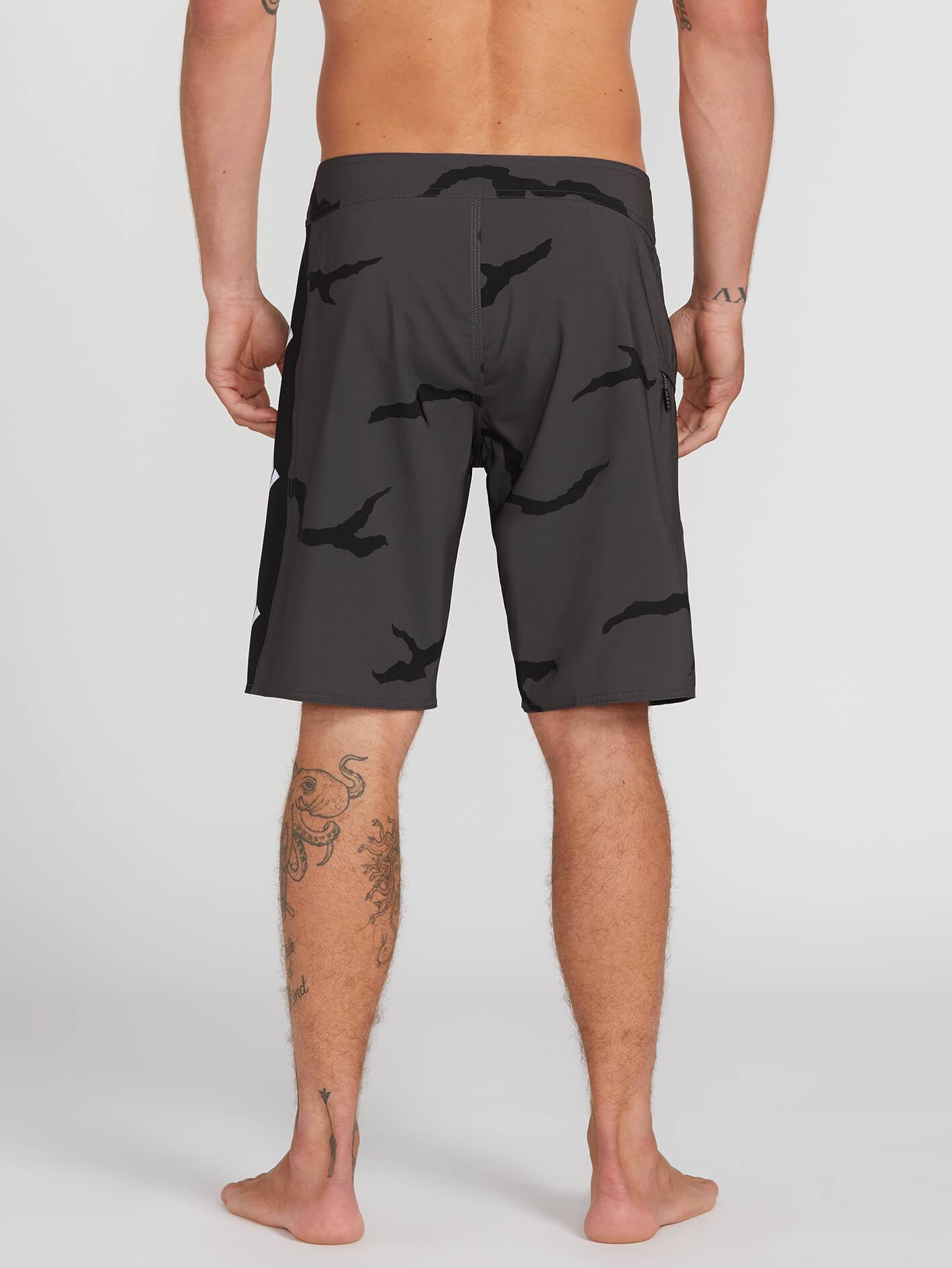 Boardshort Deadly Stones Mod 20" - DARK CHARCOAL