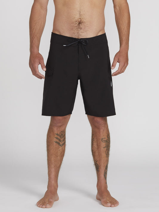 Lido Solid Mod 20" Boardshorts - Schwarz