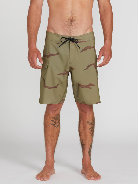 Lido Solid Mod 20" Boardshorts - LIGHT ARMY
