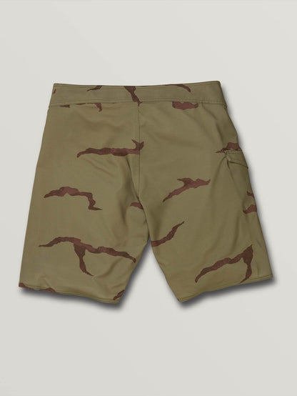 Lido Solid Mod 20" Boardshorts - LIGHT ARMY