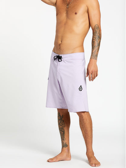 Lido Solid Mod 20" Boardshorts - LILAC