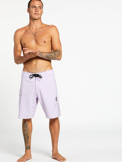 Lido Solid Mod 20" Boardshorts - LILAC
