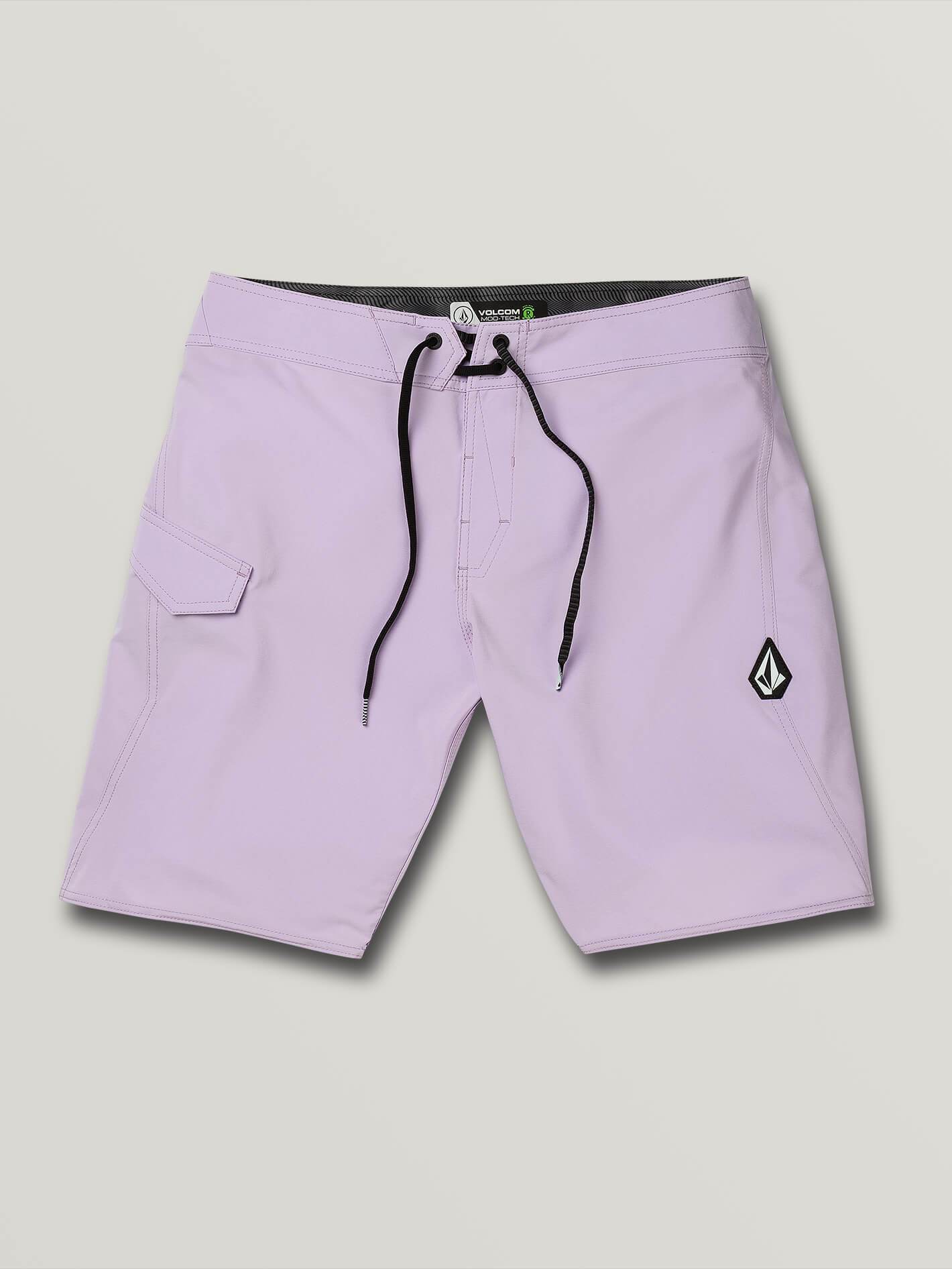 Lido Solid Mod 20" Boardshorts - LILAC