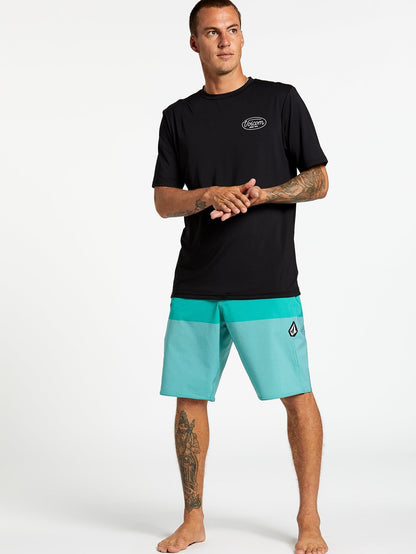 Lido Solid Mod 20" Boardshorts - MYSTO GREEN
