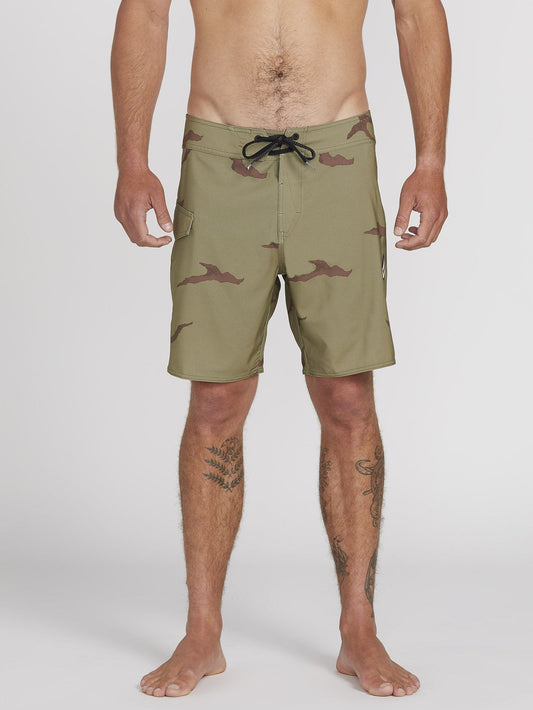 Boardshort Lido Solid Mod 18" - LIGHT ARMY