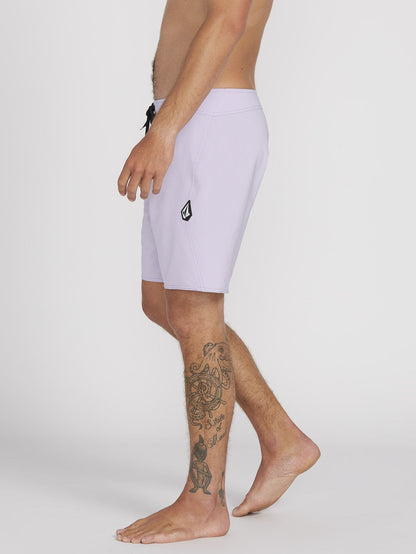 Lido Solid Mod 18" Boardshorts - FLIEDER