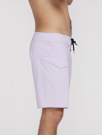 Lido Solid Mod 18" Boardshorts - FLIEDER
