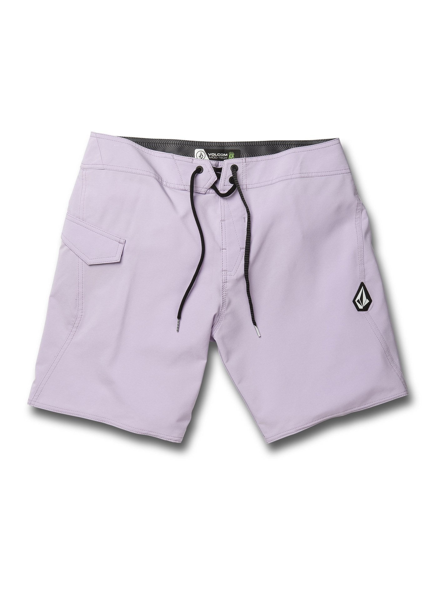 Lido Solid Mod 18" Boardshorts - FLIEDER